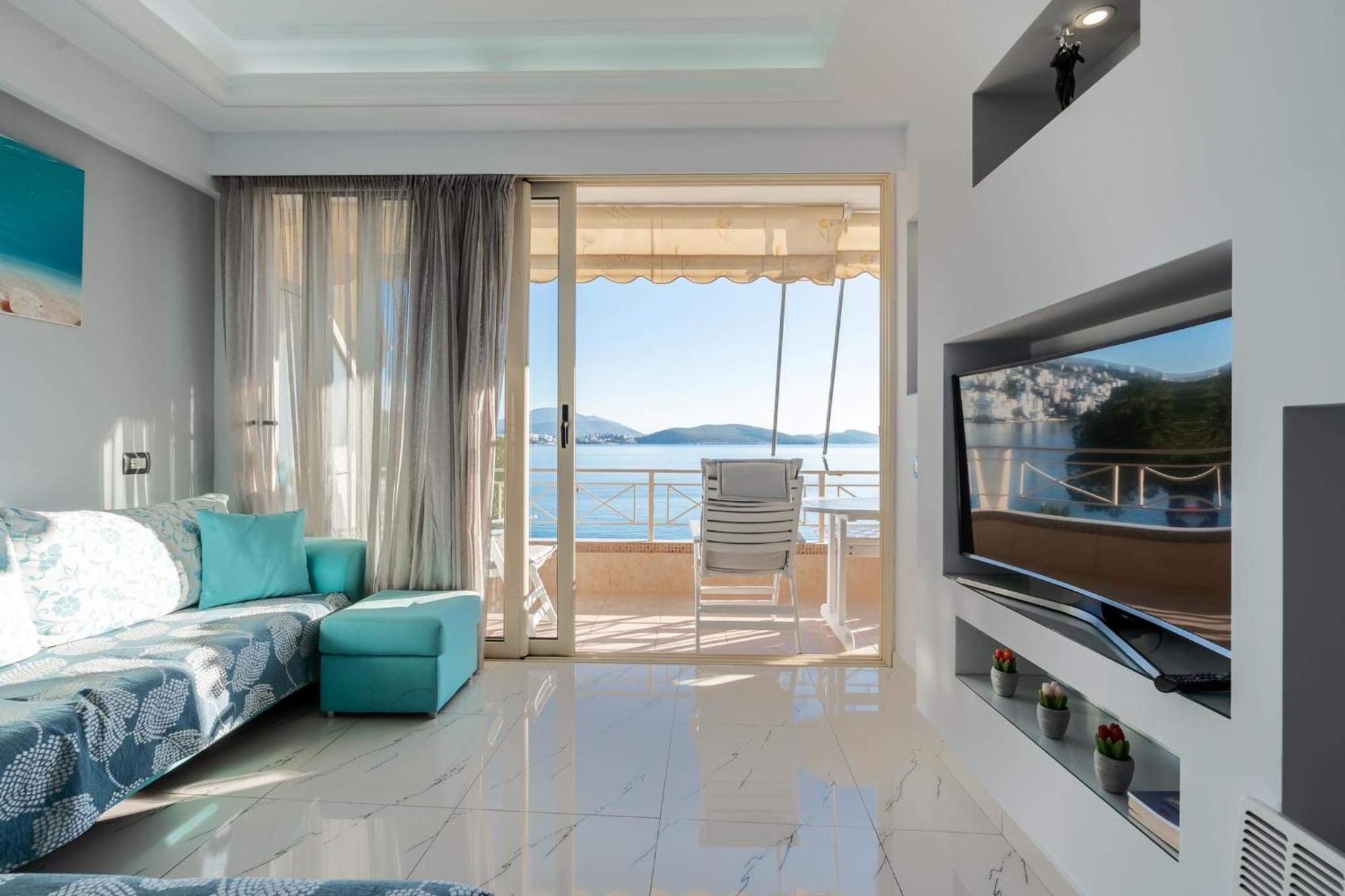 Apartment In Saranda Exterior foto
